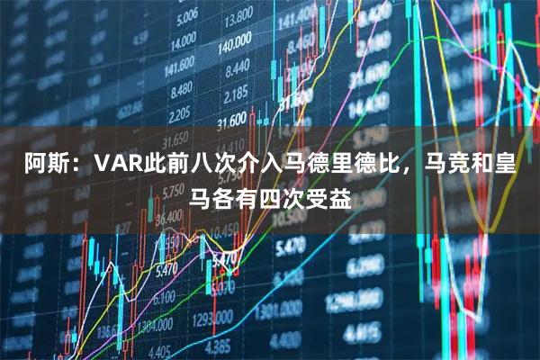 阿斯：VAR此前八次介入马德里德比，马竞和皇马各有四次受益