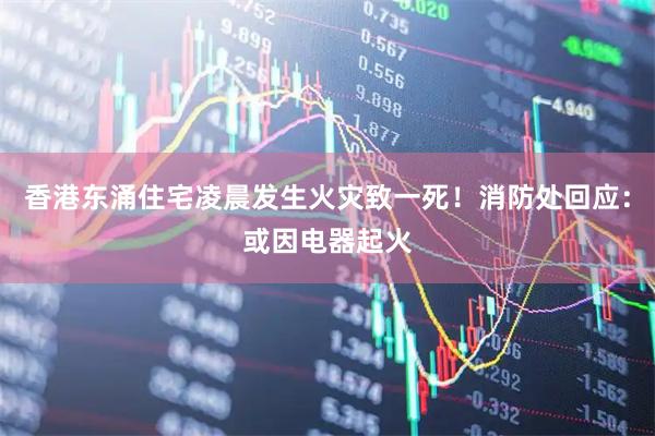 香港东涌住宅凌晨发生火灾致一死！消防处回应：或因电器起火